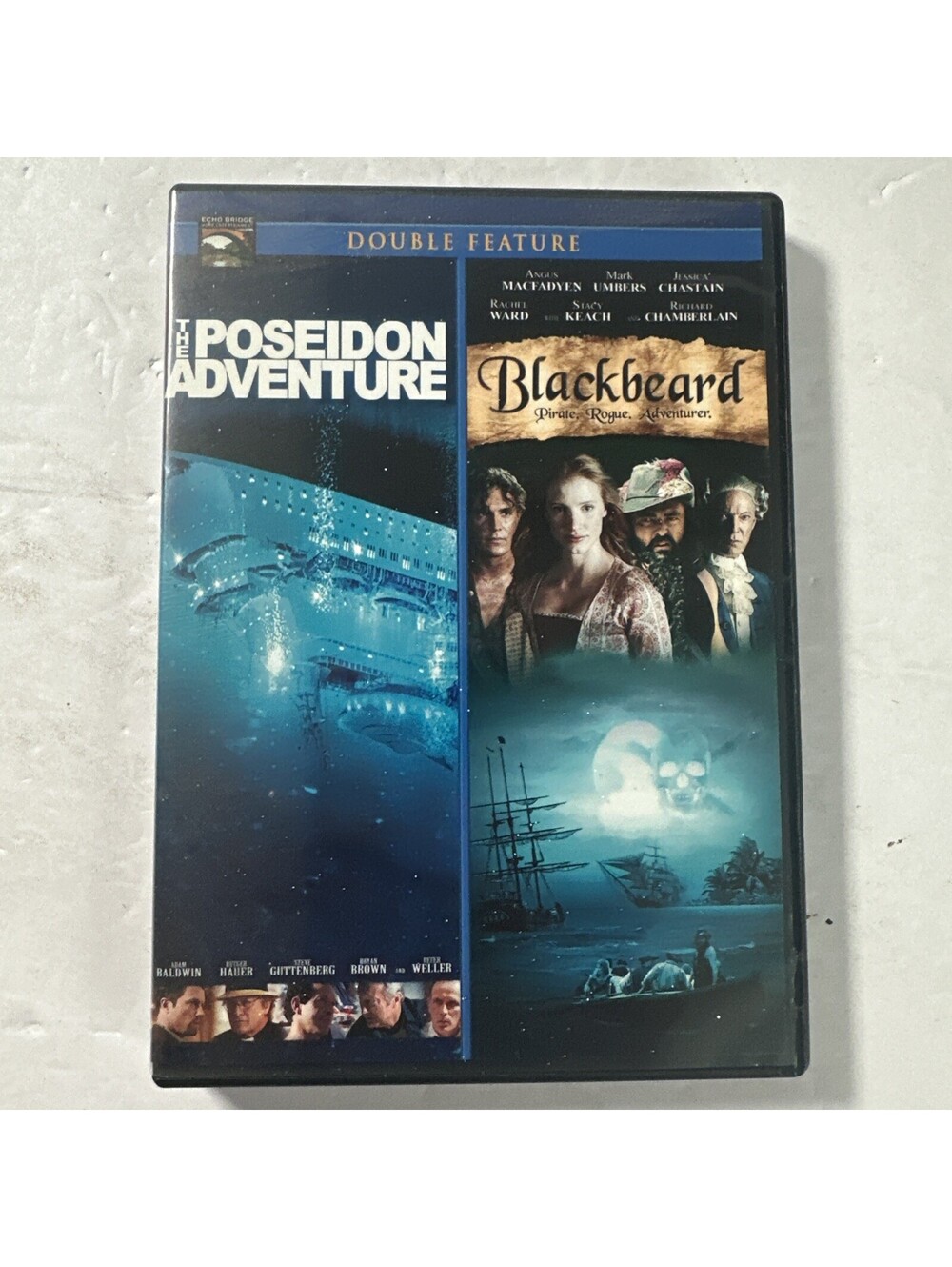 The Poseidon Adventure Blackbeard Double Feature DVD